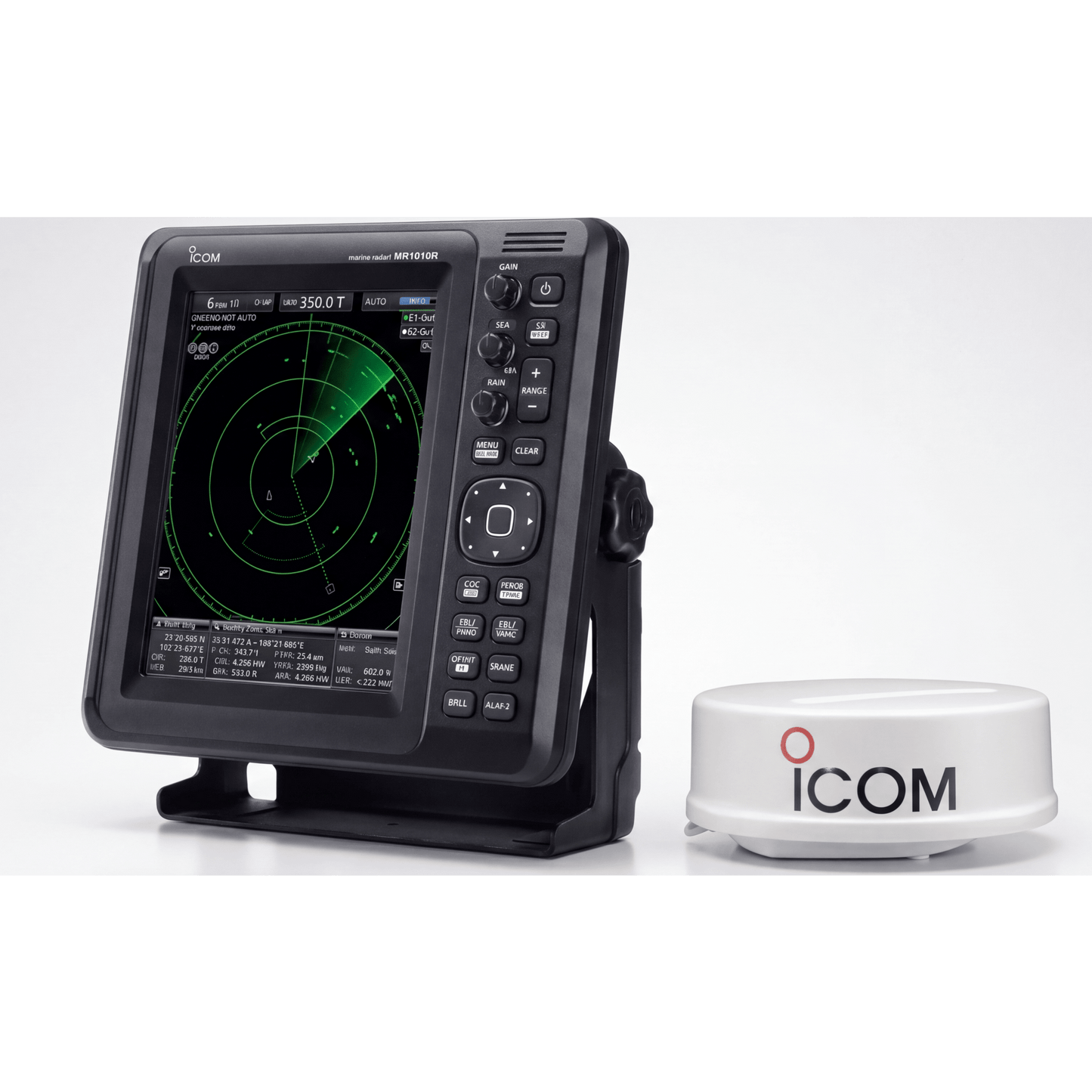 Radar Marítimo 10.4 Pulgadas / 36 NM de Alcance / Tarjeta de video UX-252 / Display TFT LCD Color / Scanner Radome  / 4 kW de Potencia / Frecuencia 9410 MHz / NMEA 0183