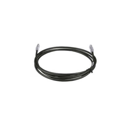 Cable de Parcheo UTP, Cat6A, 24 AWG, CM, Color Negro, 15.24 Metros (50 Pies)