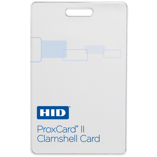 Tarjeta de Proximidad Acabado Matte ProxCard II HID Clamshell (Gruesa) / Garantía de por Vida/ (1326) / Diseño personalizado
