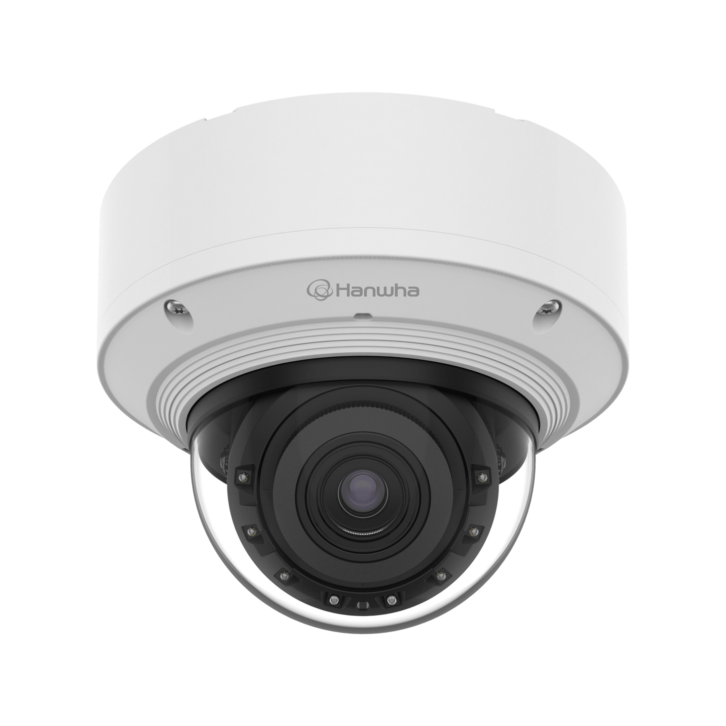Cámara Domo Interior AI 8MP / Sensor 1/1.2" / Zoom Motorizado 2.25x (5.9-13.3mm) / WiseIR 60m / Análisis Inteligente IA / Detección Persona-Vehiculo-Matrícula / IP52 IK10 / Doble Ranura SD / PoE+ o 12VDC