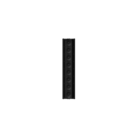 Altavoz De Arreglo Lineal Tipo Torre, 187°H/21°V, Con 8 Bocinas Alta Fidelidad, Ideal Para Entornos Reverberantes, Consumo 80W, Color Negro, Certificado UL 1480, Serie LineWave