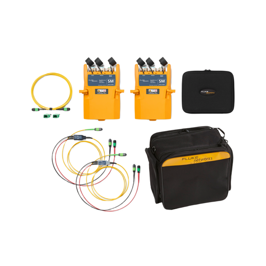 Kit de Extensión de Módulos de Certificación Fibra Óptica Monomodo MPO / CertiFiber Max / Cables de Referencia / Incluye Maletín Versiv-XL