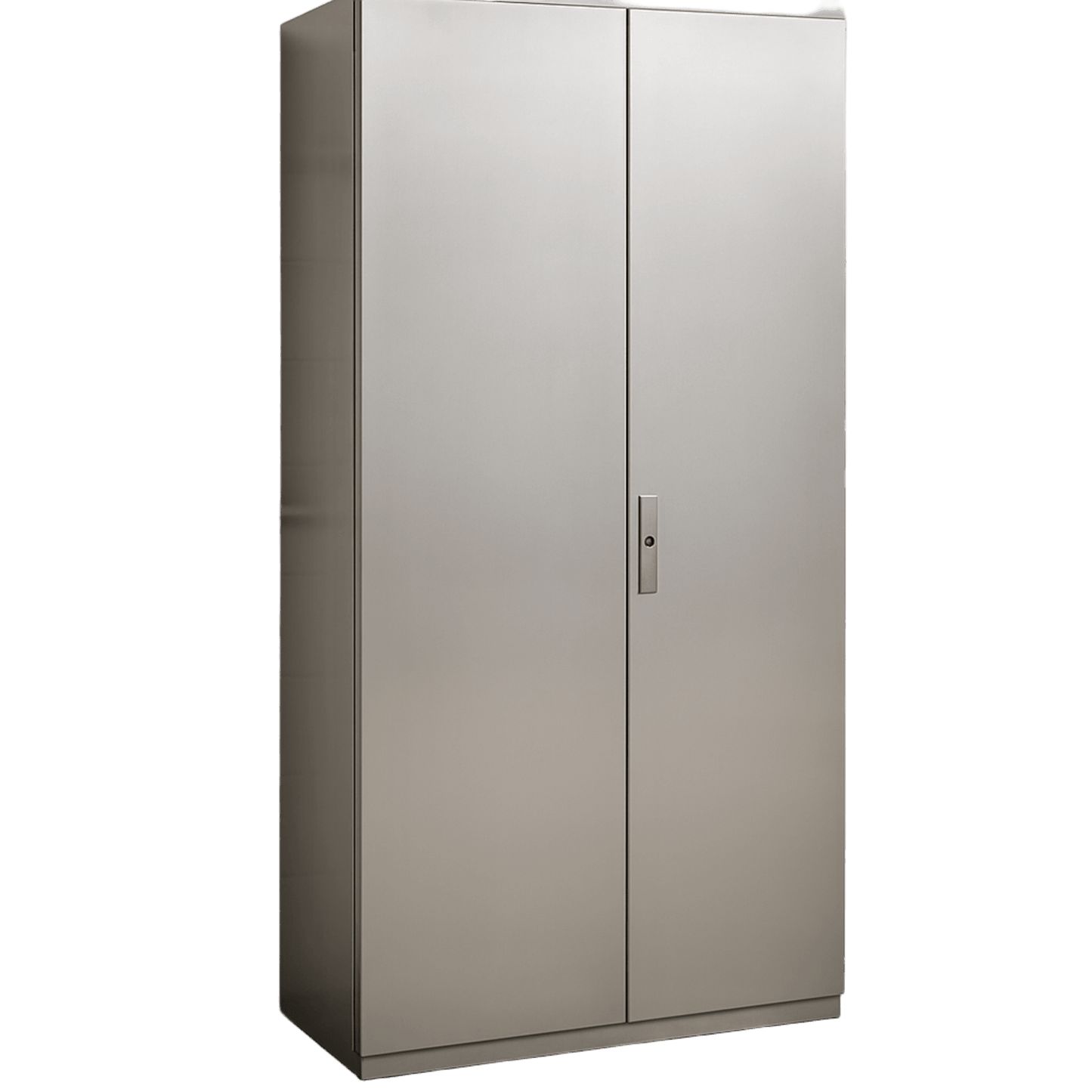 Gabinete de Acero Inoxidable IP55 (1000 x 2200 x 400 mm) con Placa Interna Galvanizada.