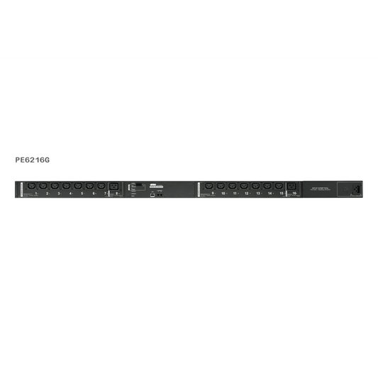 PDU Inteligente Eco ATEN | 16-24 Salidas AC | Monitoreo Remoto IP | Control Individual por Puerto | Medición Energética en Tiempo Real | Gestión SNMP v1-v2-v3 | Seguridad SSL 128-bit | Sensores Ambientales Opcionales | Montaje Rack 0U