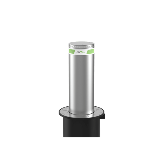 Bolardo Automático de Seguridad / Hidráulico / 219 mm Diámetro / Elevación 600 mm (23.6 in) / 4 Segundos Operación / IP68 / Control Remoto 100 m (328 ft) / LED Integrado