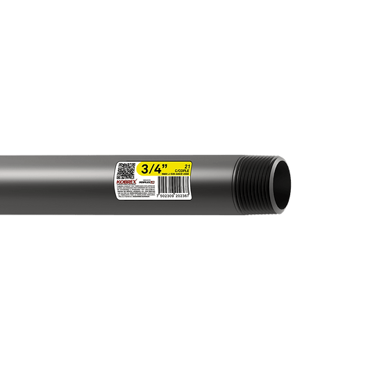 Tubería Conduit Acero Galvanizado de 1 1/2" / Recubrimiento Zinc Interior y Exterior / Inmersión en Caliente / Etiqueta Amarilla/ NMX-J-535-ANCE.