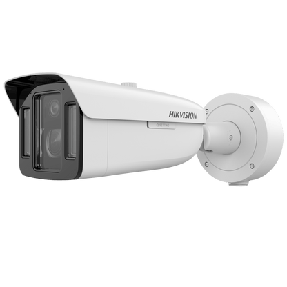 [TandemVu] Bala IP Dual 4 Megapixel (2 Lentes) / Lente Fijo (4 mm / ColorVu) y Lente Mot. (5 a 20 mm / DarkFighter X) / Luz Dual (IR y Luz Blanca) / IP67 / IK10 / Reconocimiento Facial / ACUSENSE / WDR 140 dB / DeepinView / Búsqueda por Atributos