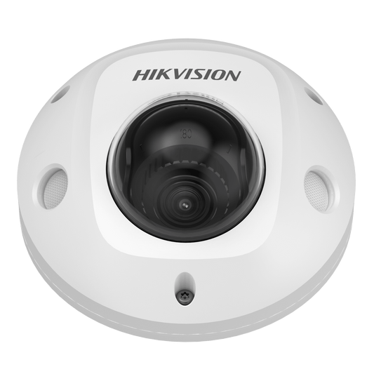 Domo IP Movil 2 Megapixel / Lente 2 mm / Micrófono Integrado / Funciones inteligentes: Detección de congestión de personas / WDR 120 dB / IP67 / IK10 / 30 Metros / Metal / Conector RJ45