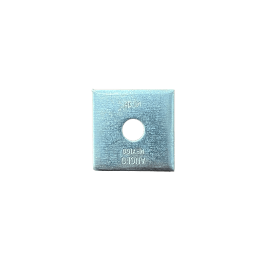 Tope Unicanal Plano para Tornillo de  3/8" ( 9.5 mm ).
