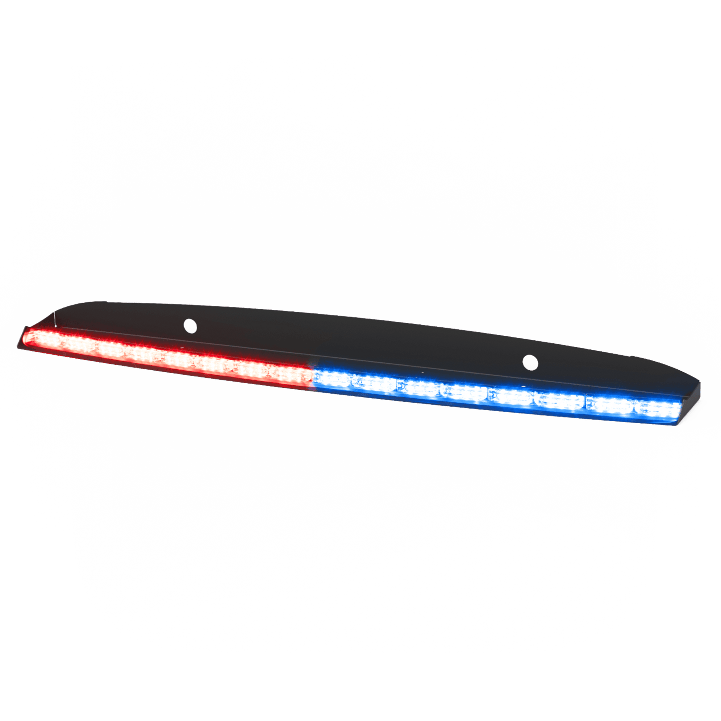 Visera Interior Trasera Tricolor Rojo/Azul/Ambar , 144 Led, Con Bracket Ford Police Interceptor 2020 +, Necesario CZMATSIBSYS