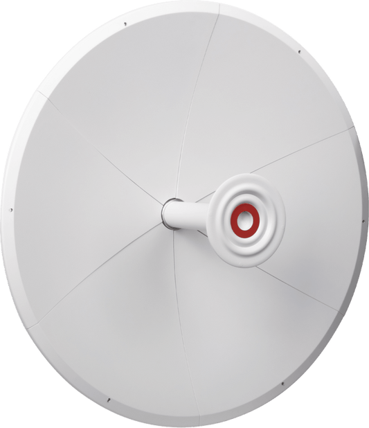 Antena direccional para C5x, B5X, C6X, B6X Doble polaridad 45 ° y 90 °, 4.9 - 6.5 GHz, 2 ft, Ganancia de 30 dBi, Montaje incluido