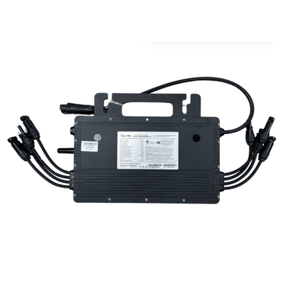 Microinversor 2 Kw, WIFI,  220 Vca, para Interconexión a Red Eléctrica, IP67, Conexión para Cable Troncal, soporta oversizing a 4 Módulos de Hasta 670 W