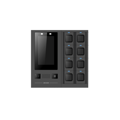 Estación de Descarga para Cámaras Bodycam HIKVISION / Pantalla Touch 13.3" / Conector Tipo C / Incluye 1 HDD de 2 TB (Soporta 4 HDD de 8 TB)
