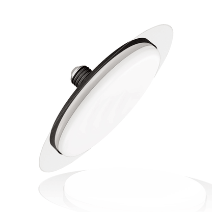 Foco LED Tipo Plafón de 38W 3300 Lúmenes / IP20 /Uso Interior / Base E27 / Temperatura de Color 6500 K / Angulo de Luz 140°