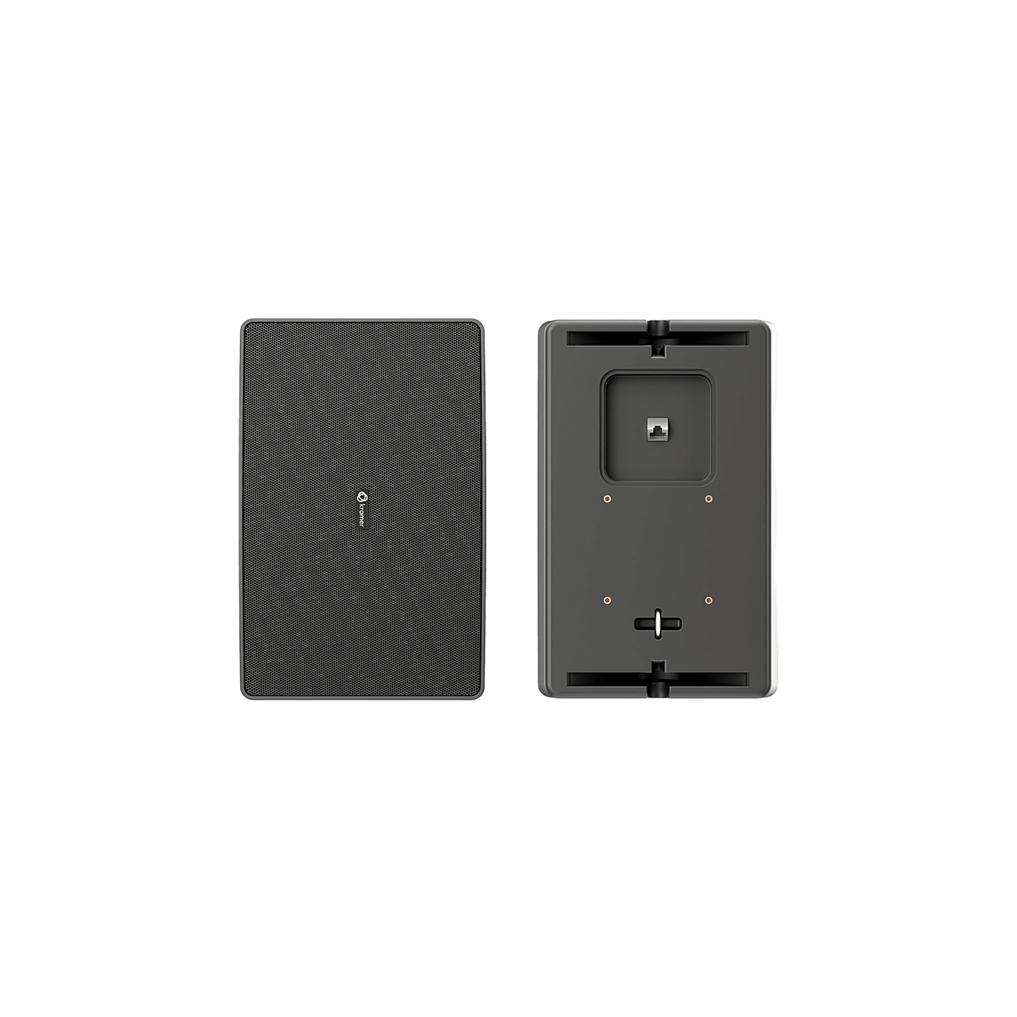 Altavoz de Pared PoE Dante 6.5 pulgadas | 2 Vías | Potencia PoE++ 10W | DSP Integrado | Mixer 2 Canales | Montaje VESA 75 mm | UL1480A | Negro o Blanco