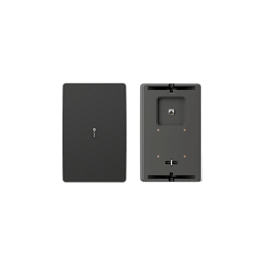Altavoz de Pared PoE Dante 6.5 pulgadas | 2 Vías | Potencia PoE++ 10W | DSP Integrado | Mixer 2 Canales | Montaje VESA 75 mm | UL1480A | Negro o Blanco