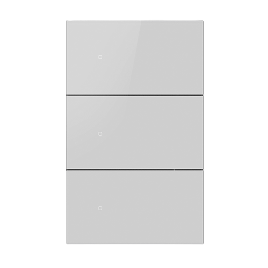Apagador inalámbrico ZigBee 110-220V 3 GANG, color blanco