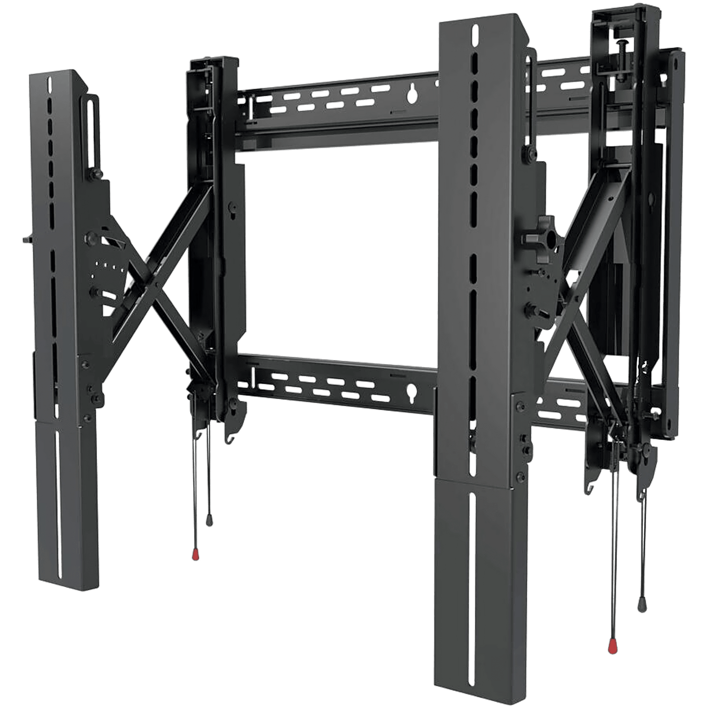 Soporte de Pared Universal Tijera SmartMount / Extensión 12 pulgadas (305 mm) / Carga Máxima 200 lb (90.7 kg) / Ajuste Tilt +15°/-2° con IncreLok / Patrón VESA 200x100 a 600x600 mm / Apertura Abierta para Cajas Empotradas / In