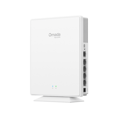 Access Point Wi-Fi 6 GPON Desktop / AX1800 1.8 Gbps / 4 Puertos Gigabit + 1 FXS / Gestión Omada Unificada / Cobertura 140 m² (1500 ft²) / Hasta 120 Clientes / MU-MIMO 2x2 / OFDMA