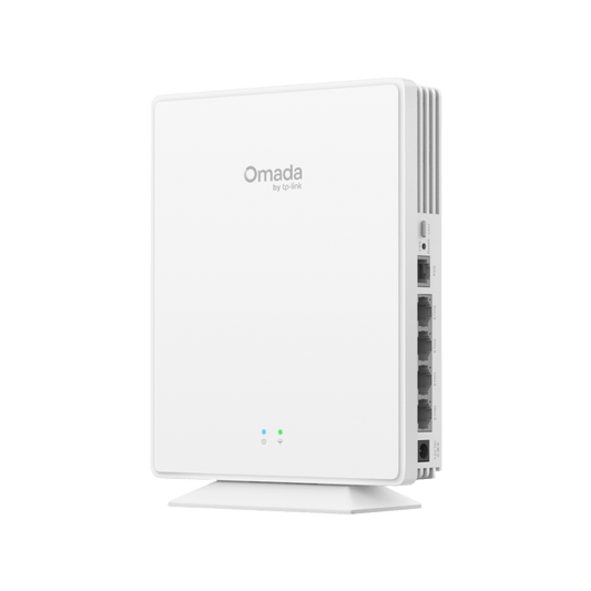 Access Point Wi-Fi 6 GPON Desktop / AX1800 1.8 Gbps / 4 Puertos Gigabit + 1 FXS / Gestión Omada Unificada / Cobertura 140 m² (1500 ft²) / Hasta 120 Clientes / MU-MIMO 2x2 / OFDMA