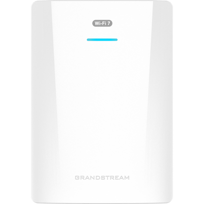 Punto de Acceso Wi-Fi 7 para Pared / GWN7670WM / MIMO 2x2:2 DL-UL OFDMA / Modulación 4096 QAM / 2.5G Ethernet PoE+ / Hasta 256 Clientes / QoS Avanzado / Cobertura 175 mts / Gestión Integrada y en la Nube