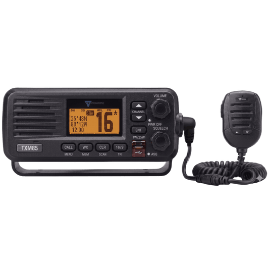 TXM85 Radio VHF Marino Profesional 25W IPX7 Sumergible |