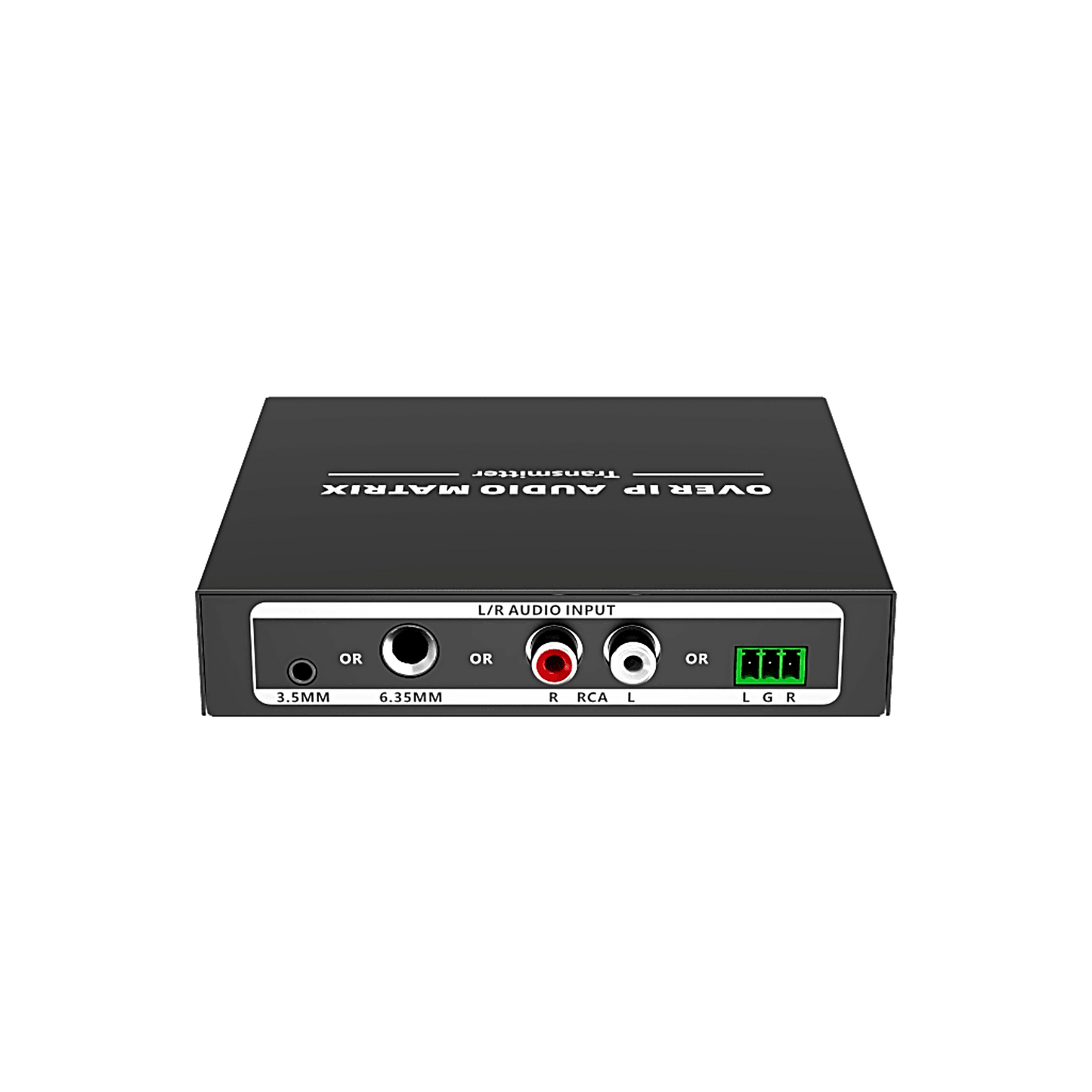 Extensor de Audio sobre IP | PCM 2.0 | 120 m | Matriz Flexible 1 a 1 / 1 a N / N a N | Interfaces Profesionales | Protección ESD | Solo Transmisor