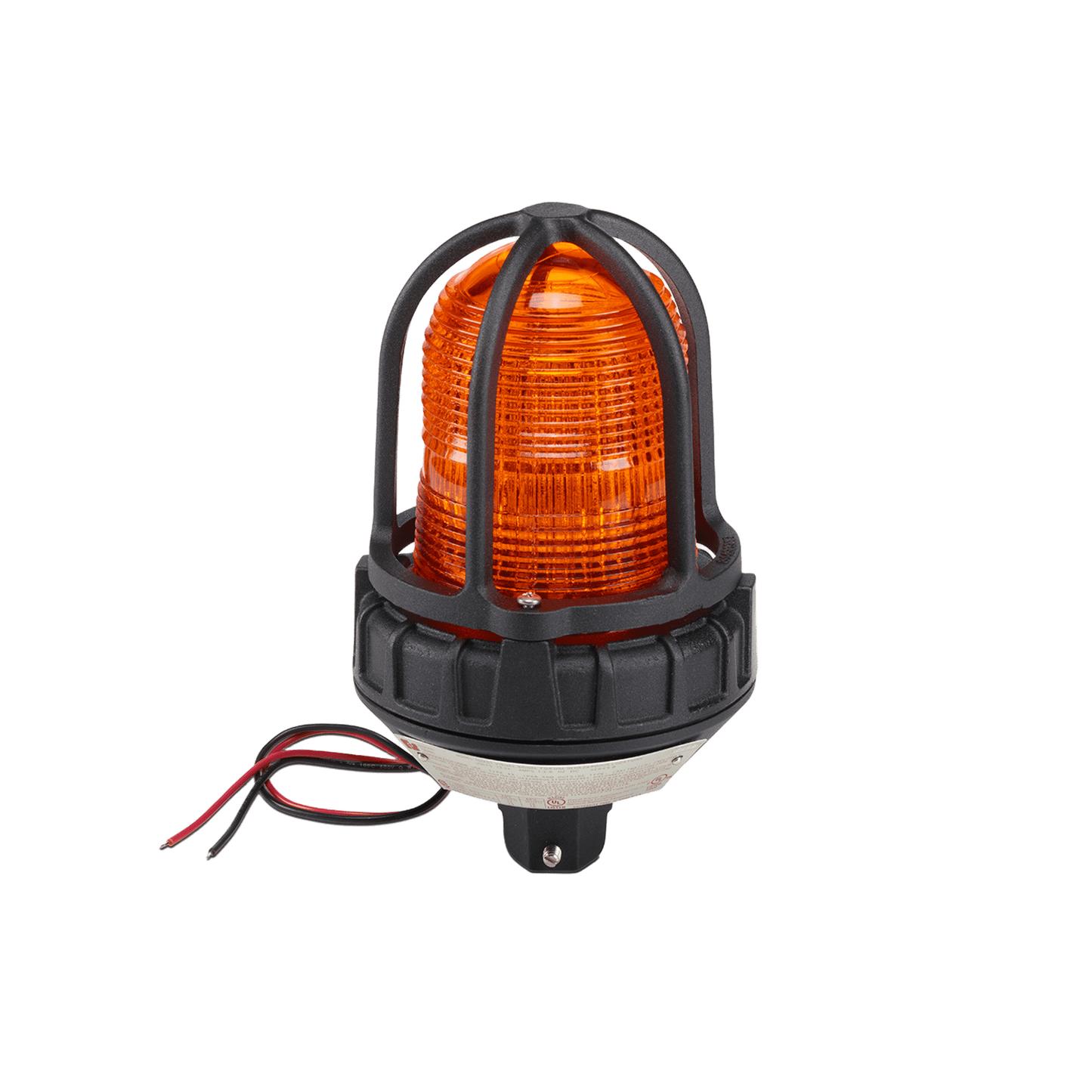 Luz de advertencia LED para ubicaciónes peligrosas, montaje tipo tubo, 120 VCA, color Ámbar