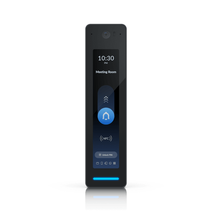 Lector de Acceso G3 Pro con NFC, PIN, App UniFi Identity, Reconocimiento Facial y Touch Pass, Intercomunicador con Video, Resistencia IP55 y Alimentación PoE