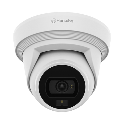 Cámara IP Tipo Flateye Antivandálica 8 Megapíxel / Lente fijo 3mm / Dual Light 30M / WDR 120db / IP67 / H.265 & WiseStream / Inteligencia Artificial Deteccion de Personas y vehiculos