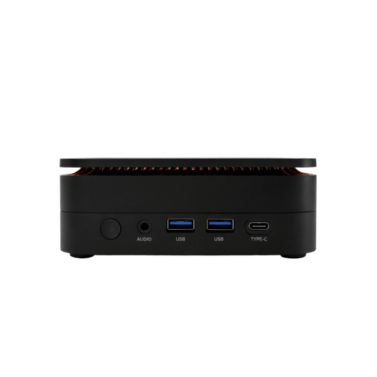 Mini estación de trabajo (Mini PC) / AMD Ryzen 7 7735HS / Wi-Fi 6 / Bluetooth 5.2 / 16 GB DDR5 / 512 GB SSD / Windows 11 / 128 mm × 128 mm × 42 mm (5.0 in × 5.0 in × 1.7 in)
