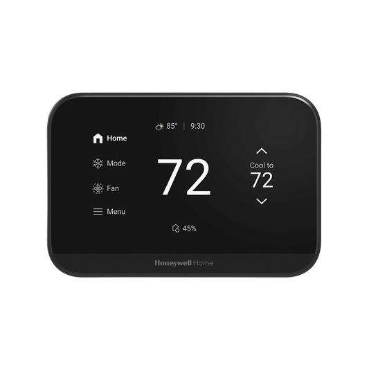 Termostato Inteligente ElitePRO S900 / Pantalla Táctil 4.3 pulgadas / WiFi + Bluetooth + Matter / Control 3H/2C Bomba Calor o 2H/2C Convencional / Sensor Humedad / Diseño Elegante Blanco o Negro / ENERGY STAR