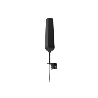 Antena Hexagonal Exterior HEX 360 / 617-894 MHz 6.0 dBi / 1000-1710 MHz 7.5 dBi / 1710-2200 MHz 7.0 dBi / Omnidireccional / Compatible Todas Operadoras Norteamericanas / Material ASA IP67 / VSWR <2.5:1 / Potencia Máxima 10W / Incluye Montaje de