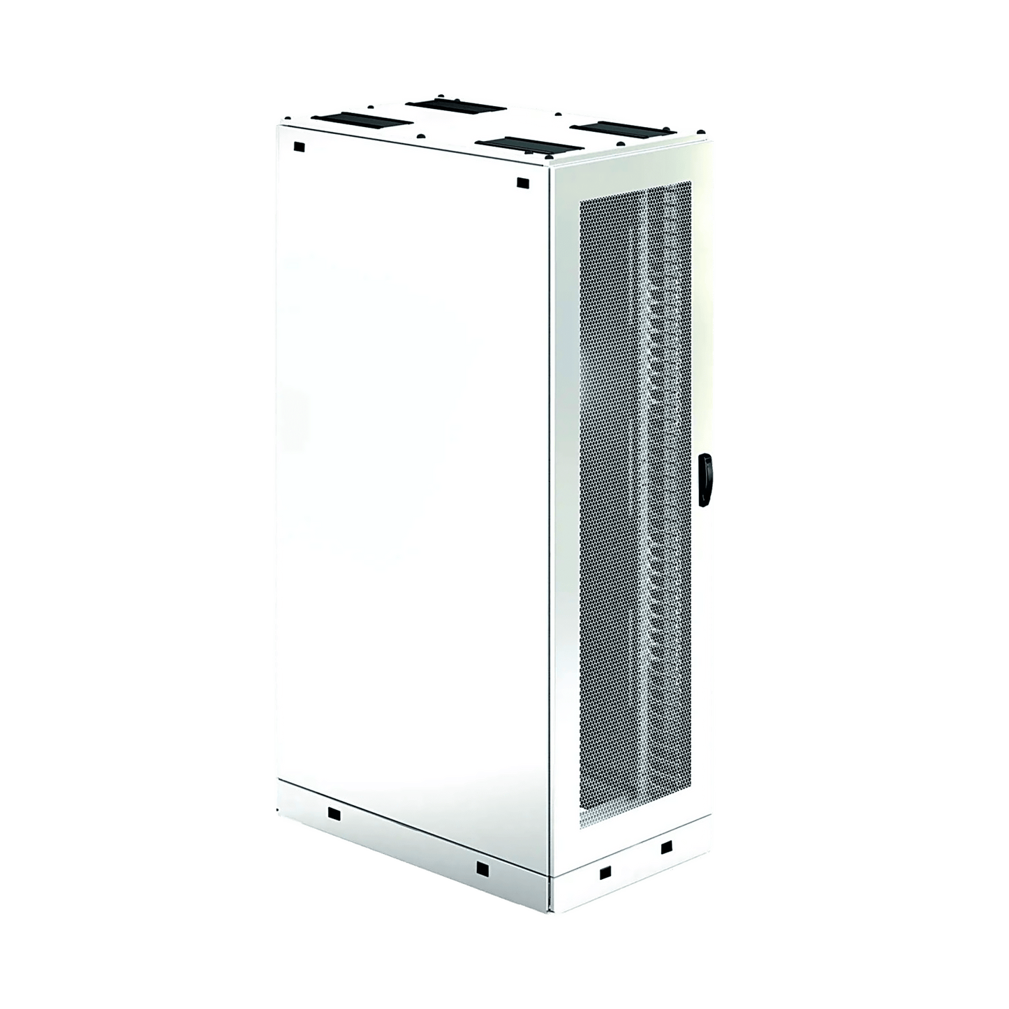 Gabinete para Servidor ProLine S1, 45U, Dimensiones 2163 x 800 x 1200 mm, Acero Blanco RAL 9003, Base con Ruedas/Niveladores, Incluye Soporte para Regletas, Manejo de Cableado y Puerta Perforada Flujo de Aire