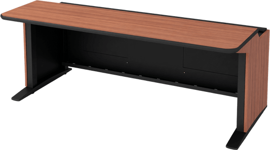 Consola de Control Axis | 72 Pulgadas | Estructura Modular Acero | Superficie Laminada Safeguard Edge | Gestión Integrada de Cables | Montaje Rack 19" (Opcional) | Versa-Trak Monitores