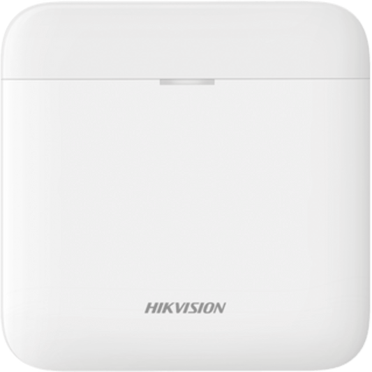 (AX PRO) Panel de Alarma Inalámbrico de Hikvision / Soporta 48 Zonas / Wi-Fi y Ethernet / Incluye Batería de respaldo / Compatible con los Accesorios AX PRO