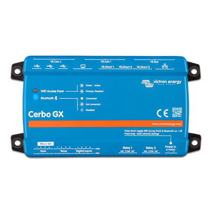Cerbo GX MK2 / Centro de comunicaciones / Monitoreo Remoto para Sistemas Victron