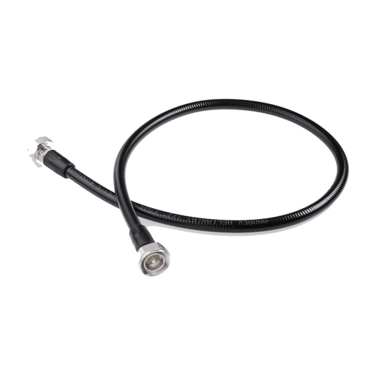 Jumper de Cable LDF450A de 2 Metros (6.56 Pies) de Longitud con Conectores DIN 7-16 Machos