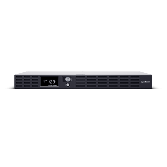 UPS de 1000 VA/600 W, Topología Línea Interactiva, Entrada 120 Vca NEMA 5-15P, Tipo Rack 1 UR, Con 6 Tomas NEMA 5-15R