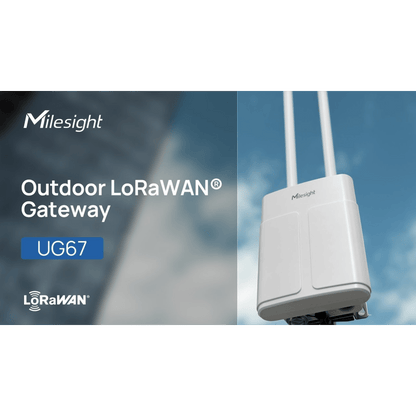 Gateway LoRaWAN para exterior, de largo alcance, con modulo SIM