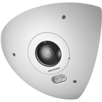 Cámara Fisheye Network DeepinView 6 MP / 360° Panorámica / 2560 × 2560 / IR 15 m (49.2 ft) / IP67 IK10 / Audio Bidireccional / Deep Learning / Heatmap / 20 Modos Visualización