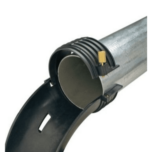 Conducto tipo cascada Tak-Ty™, 4 in, negro