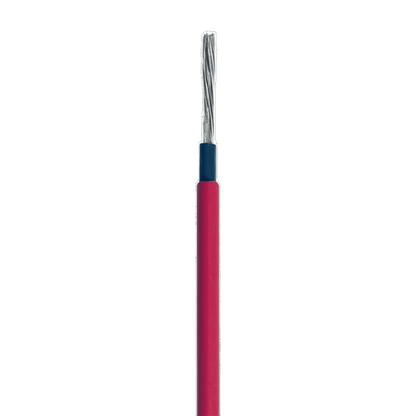 Cable Fotovoltaico Rojo/ Cobre Estañado / 4 mm² (12 AWG) / 2000V / Rollo de 500 m / / UL 4703 y TUV