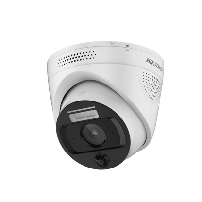 (HikFire) Cámara IP 4 Megapíxel / Detección de Temperatura sin Contacto / Exterior IP66 / Compatible con Hik-Connect / Micrófono y Bocina para Audio de dos Vías