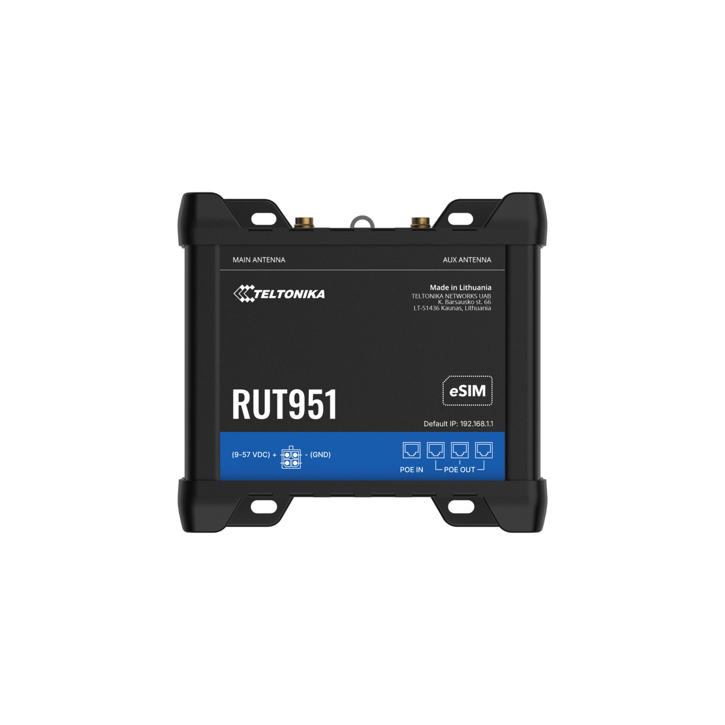Router PoE 4G Industrial con VPNs Avanzadas / Dual SIM / Soporta eSIM / Gestión Remota (Opcional RMS)