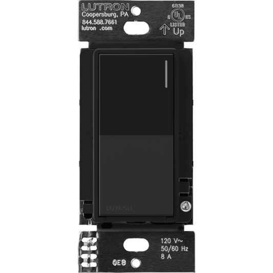 (RadioRa3) Apagador Sunnata color blanco para linea Radio Ra3, 8A de iluminacion, 5.8A Motor