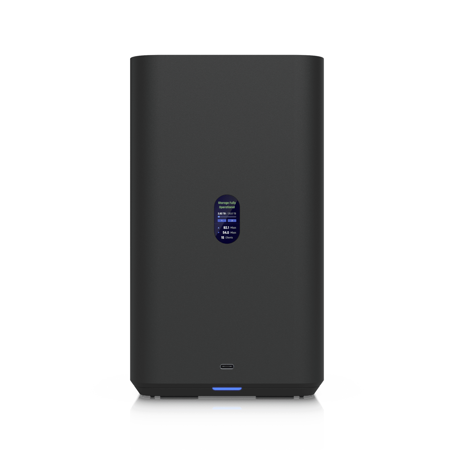 UniFi UNAS-2 – Almacenamiento en Red (NAS) Compacto con 2 Bahías para HDD de 3.5”, Puerto de Red 2.5 GbE, Conectividad USB-C y Adaptador PoE++ Incluido