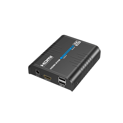 Extensor KVM HDMI 4K a 60 Hz | Transmisión hasta 120 mts con CAT6 | Resolución 4096x2160@60Hz | Ancho de Banda 18Gbps | HDCP1.4 y HDCP2.2 | Latencia 120~170ms | Conexión 1:1, 1:N, N:1, N:N | Solo Receptor