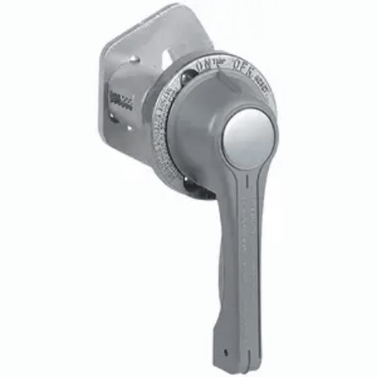 Mango para Interruptor de Circuito EXH Series / Aplicación en Enclosures Explosion-Proof / Activación Frontal de Breakers / Material Aluminio Libre de Cobre con Eje Acero Inoxidable 316 / Certificaciones Clase I Div 1 & 2 Grupos B,C,D /