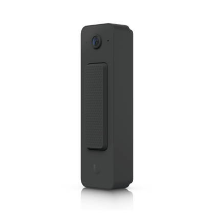 UVC Doorbell Lite – Videoportero Compacto 5 MP PoE con Visión Nocturna IR, Audio Bidireccional y Diseño Resistente al Clima, Color Negro